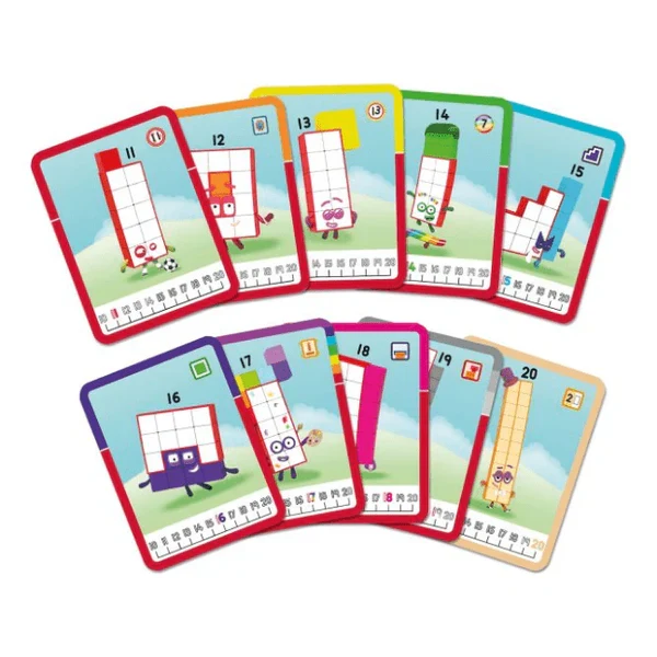 Juego mathlink cubes numberblocks 11-20 activity set · Learning Resources