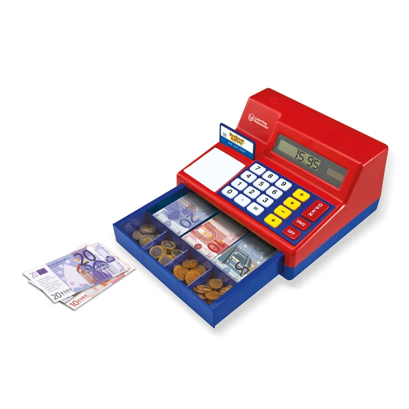 Caja registradora con Euros · Learning Resources