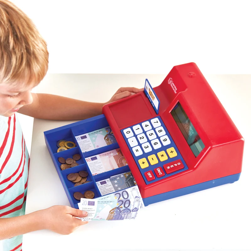Caja registradora con Euros · Learning Resources