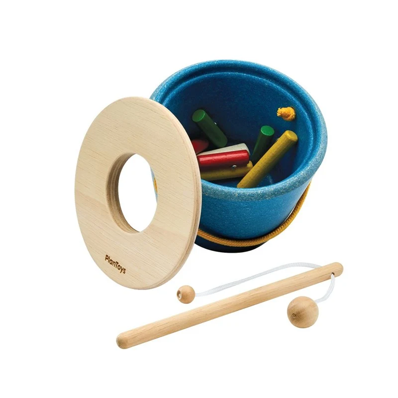 Cubo pesca los troncos · Plantoys