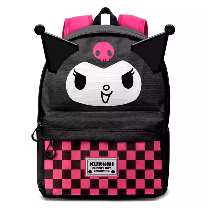 Mochila Heady Kuromi Chess 25 cm
