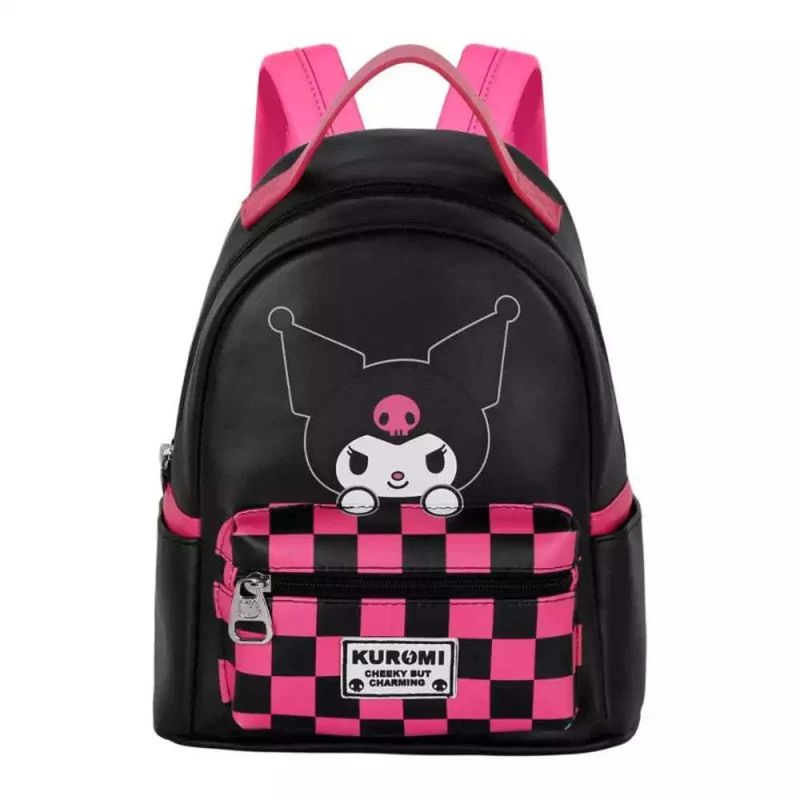 Mochila Heady Kuromi Chess 25 cm