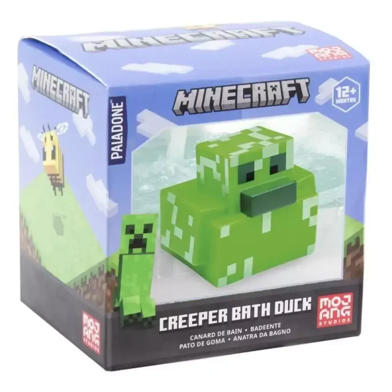 Pato de Baño Minecraft Creeper