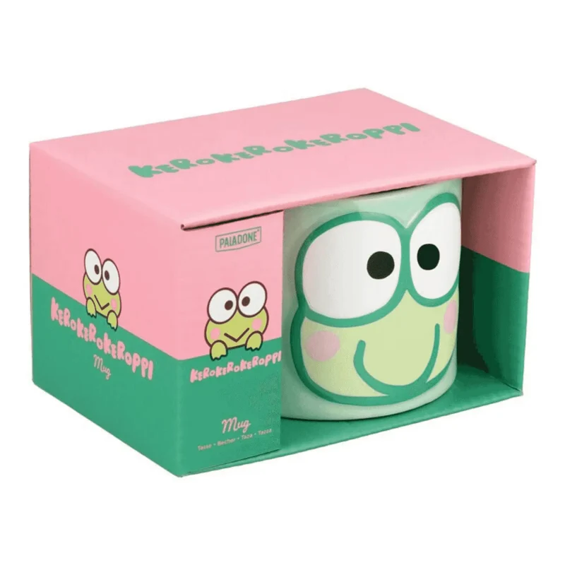 Taza Keroppi en relieve Hello Kitty – 400 ml – Paladone
