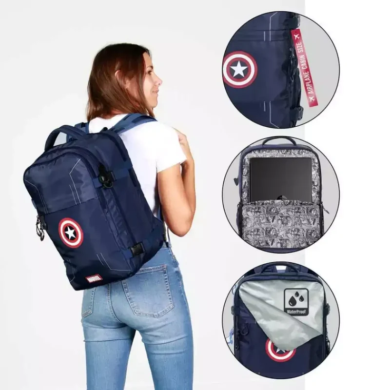 Mochila Capitán América Moch Mercury Cabin 40 cm
