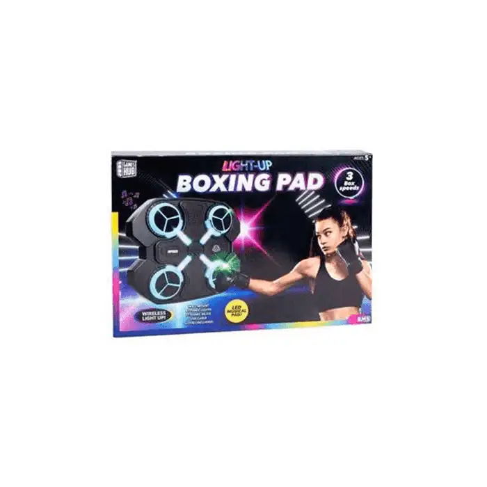 LED Boxing Pad Interactivo – Almohadilla de Boxeo con Luces y Sonidos