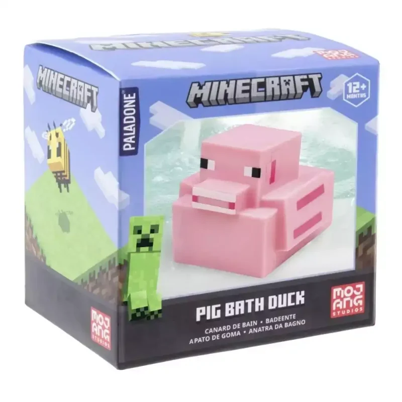 Pato de Baño Minecraft Cerdito