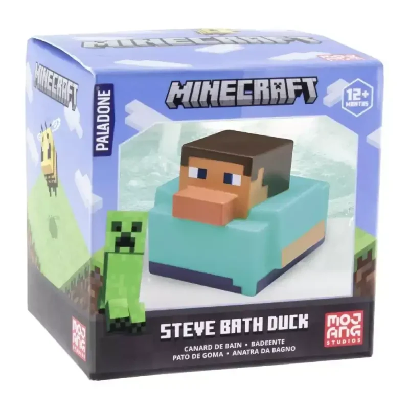Pato de Baño Minecraft Steve