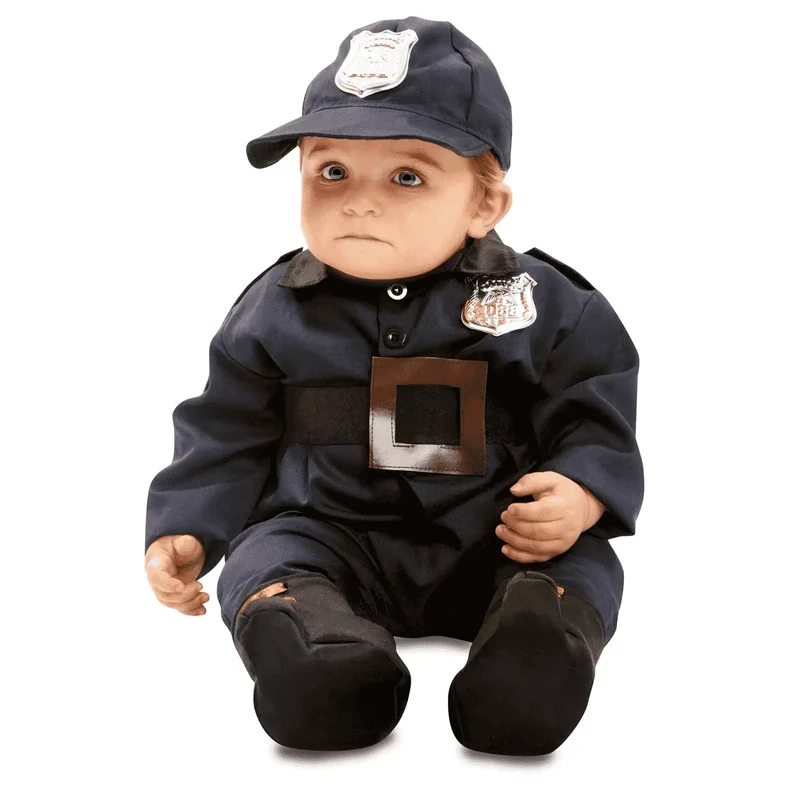 Disfraz de Baby policeman 7-12 meses bebé