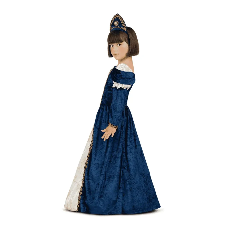 Disfraz de Dama medieval 3-4 años infantil