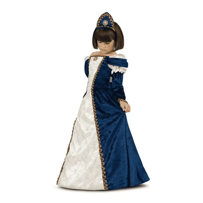 Disfraz de Dama medieval 3-4 años infantil