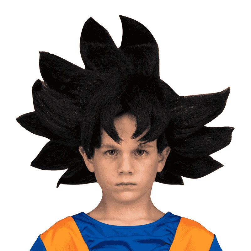 Peluca Goku para disfraz