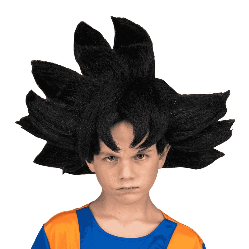 Peluca Goku para disfraz
