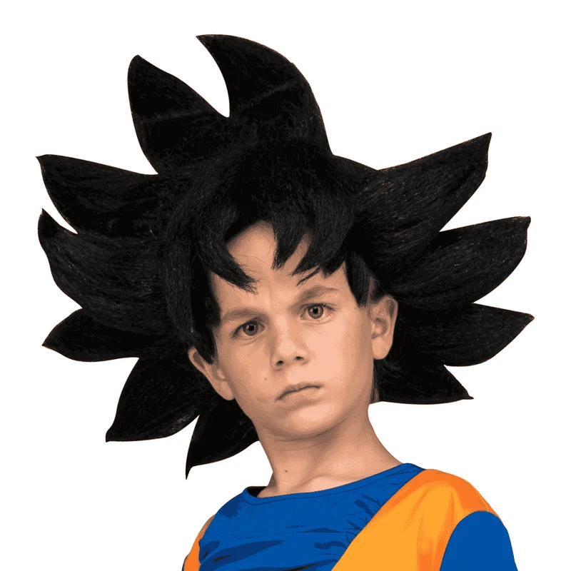 Peluca Goku para disfraz