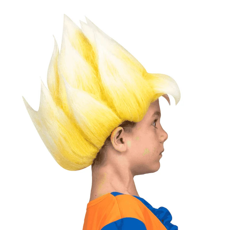 Peluca Saiyan goku para disfraz