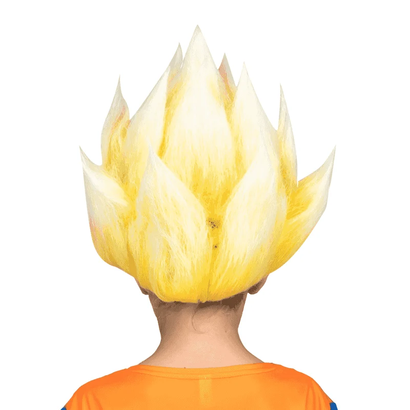 Peluca Saiyan goku para disfraz