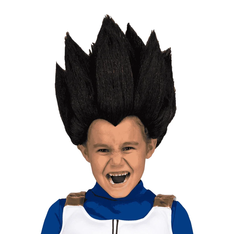 Peluca Vegeta para disfraz