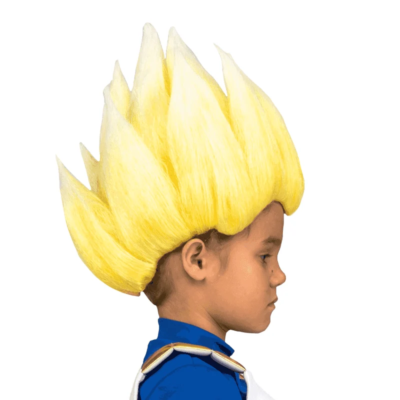 Peluca Saiyan vegeta para disfraz