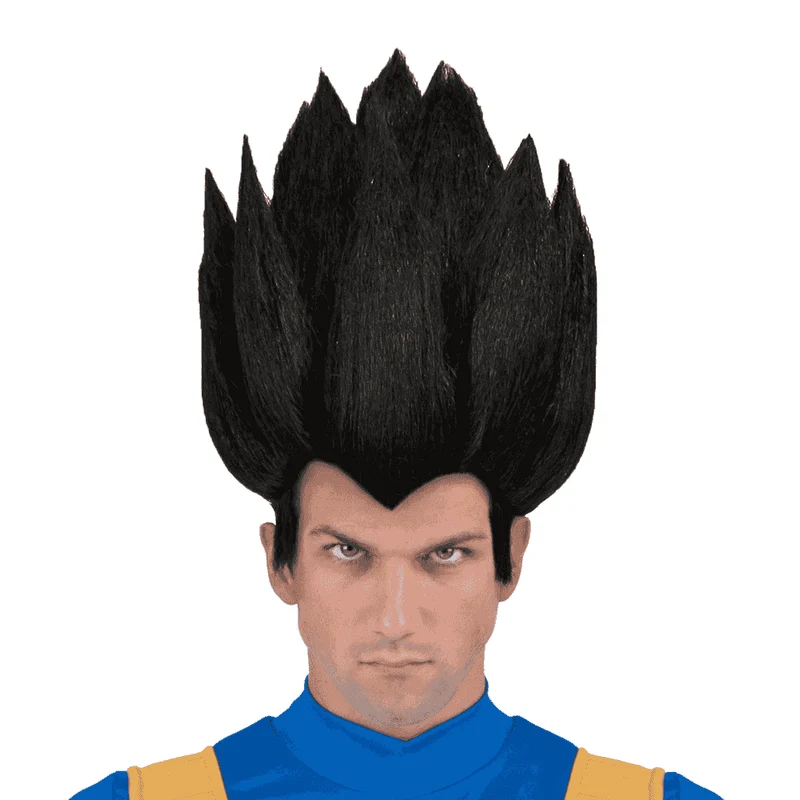 Peluca Vegeta para disfraz