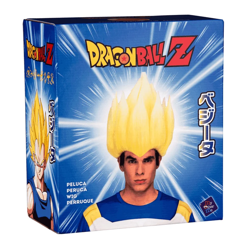Peluca Saiyan vegeta para disfraz