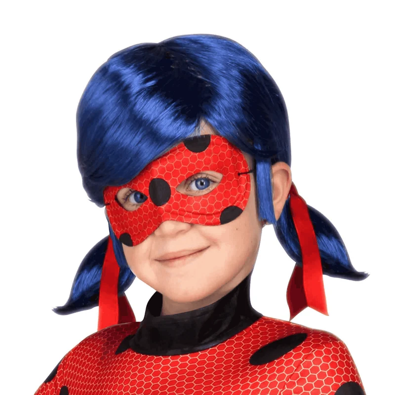 Peluca Ladybug para disfraz
