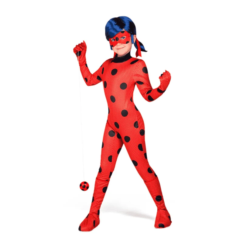 Peluca Ladybug para disfraz