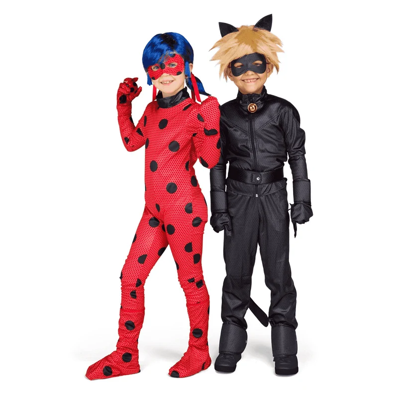 Peluca Ladybug para disfraz