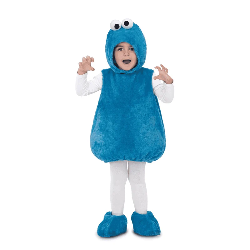 Disfraz de Peluche monstruo de las galletas 3-4 años infantil