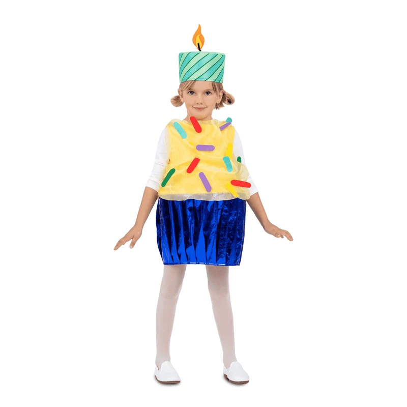 Disfraz de Pastelito 3-6 años infantil