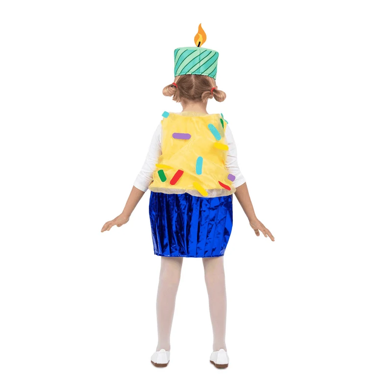 Disfraz de Pastelito 3-6 años infantil