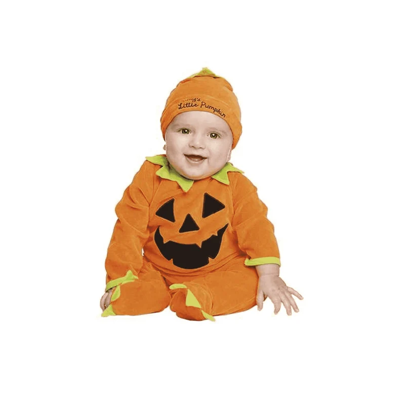 Disfraz de Calabaza bebé cotton 7-12 meses bebé