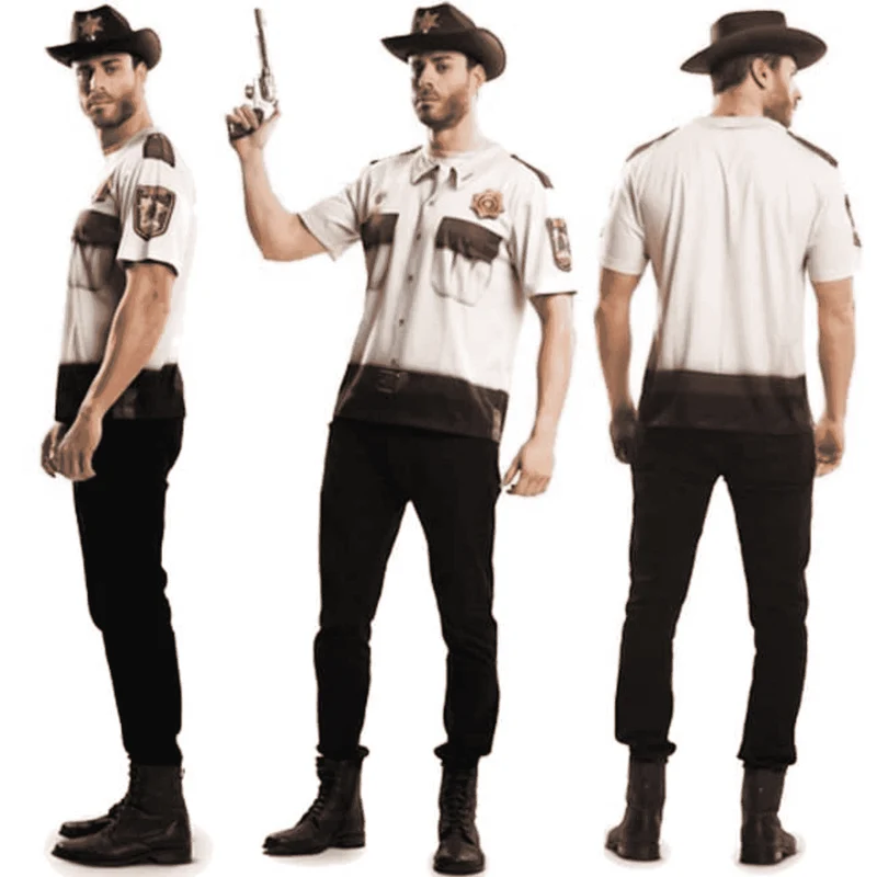 Disfraz de Sheriff adulto talla L