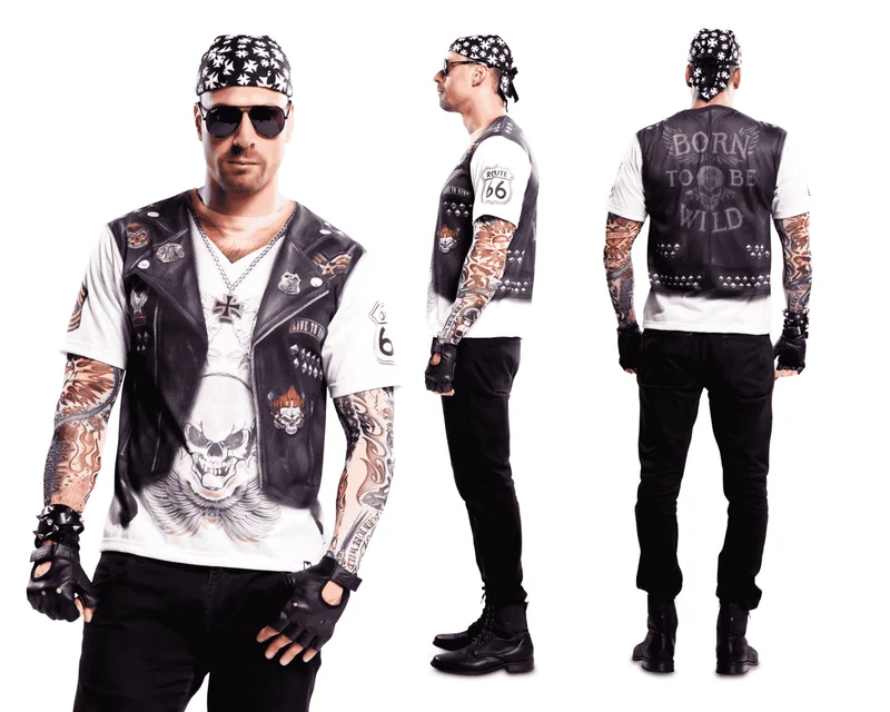 Disfraz de Hell boy adulto talla S