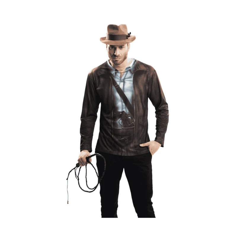 Disfraz de Treasure hunter adulto talla S