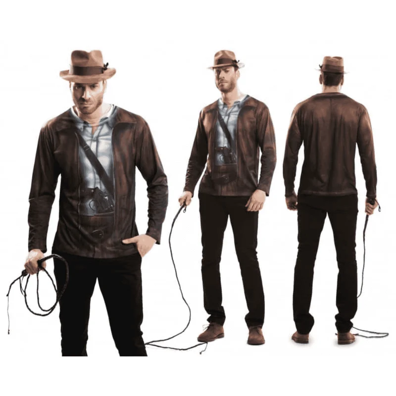 Disfraz de Treasure hunter adulto talla S