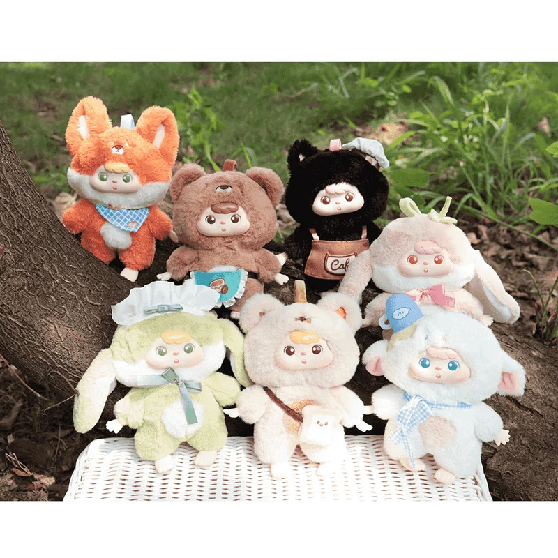 Figura sorpresa coleccionable – Miyee Café Plush Toy (Blind Box)