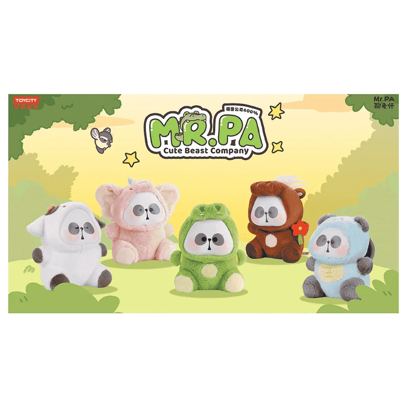 Figura sorpresa coleccionable – Mr. PA Cute Beast Company (Blind Box)