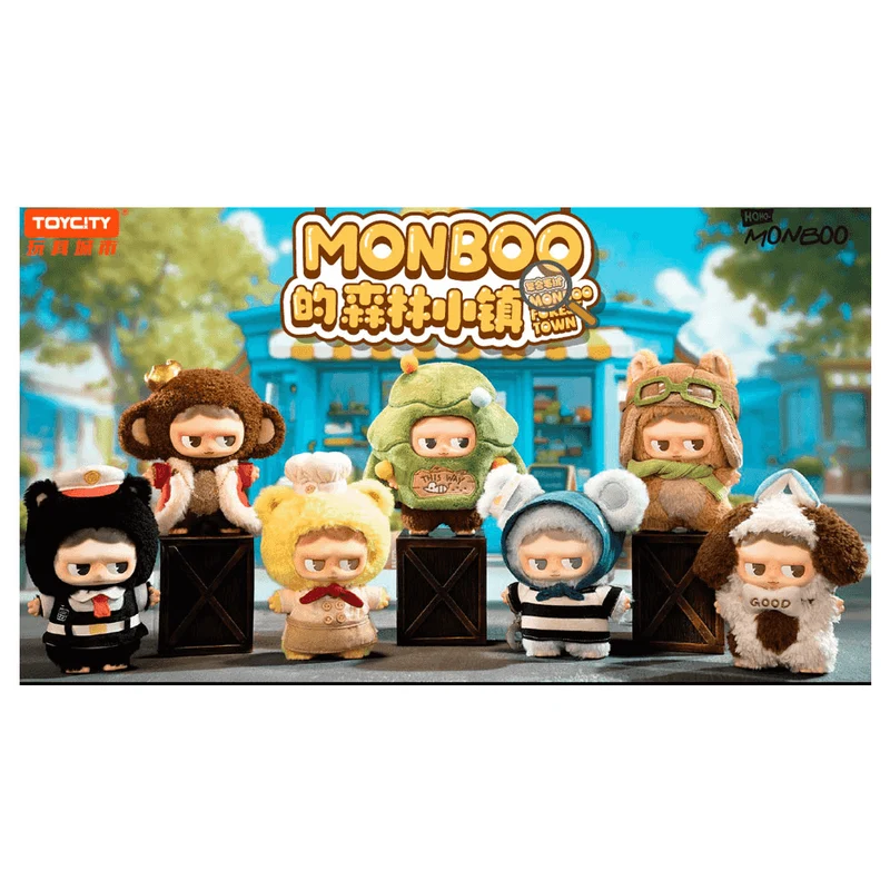 Figura sorpresa coleccionable – Monboo Forest Town (Blind Box)