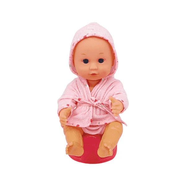 Bebé Bañera con accesorios PequeBB – Muñeca con bañerita y 13 piezas