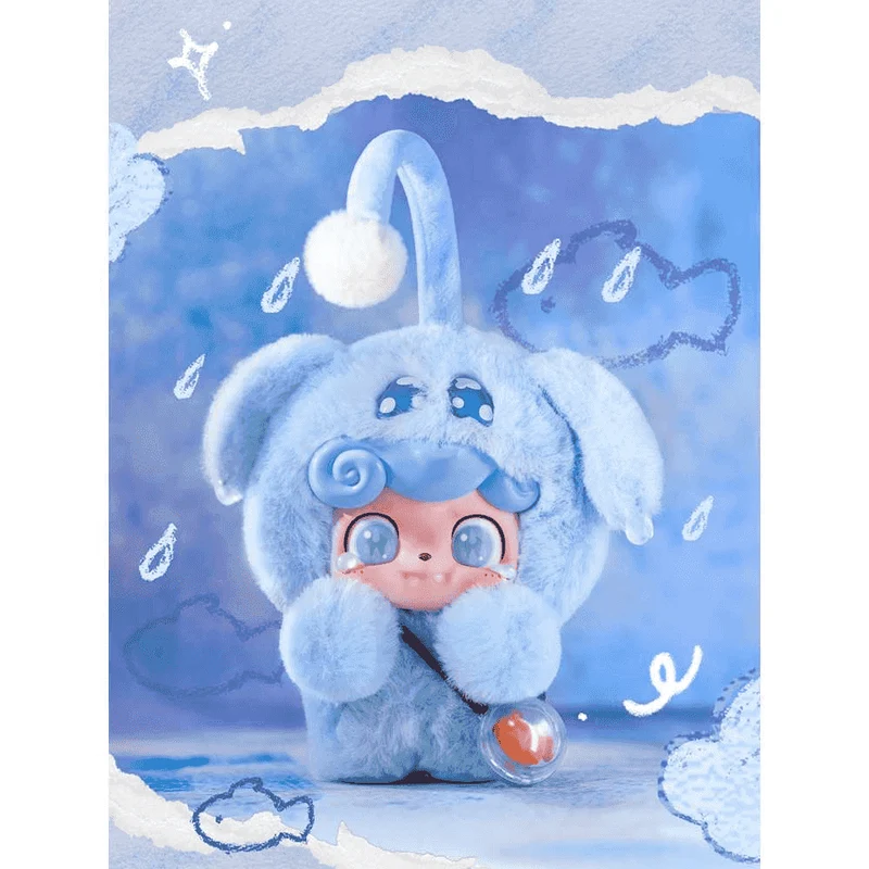 Figura sorpresa peluche coleccionable – Q.KID Emotional Hairy Monsters Series (Blind Box)