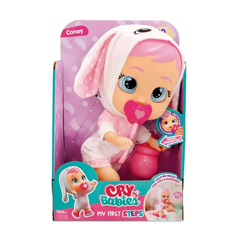 Bebés Llorones My First Steps Coney – Muñeco Interactivo