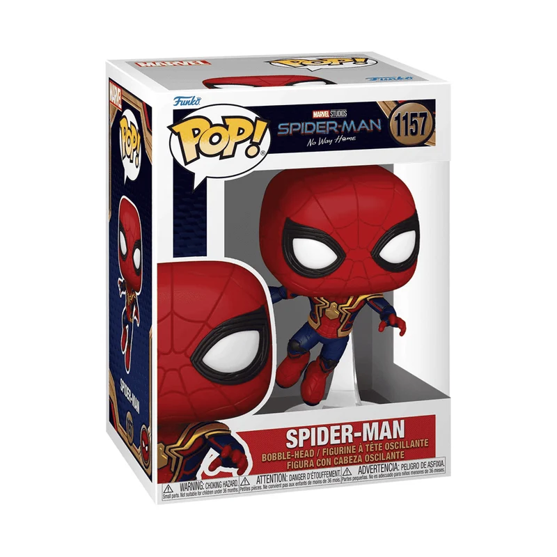 Funko Pop! SpiderMan No Way Home Saltando Acción 4.2 Pulgadas