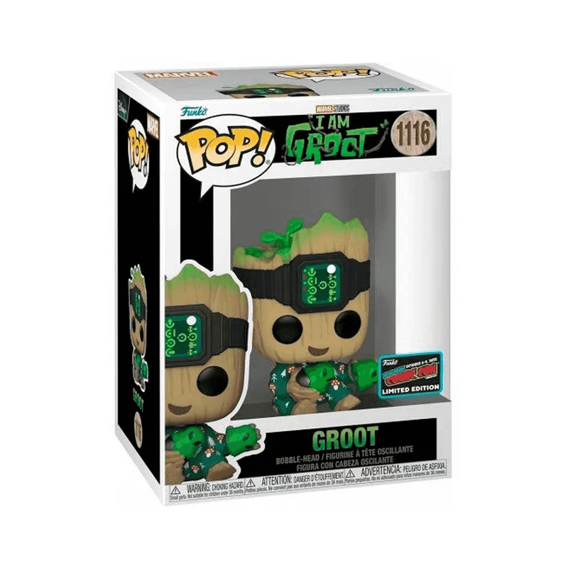 Funko POP I am Groot Figura Groot Edición Exclusiva