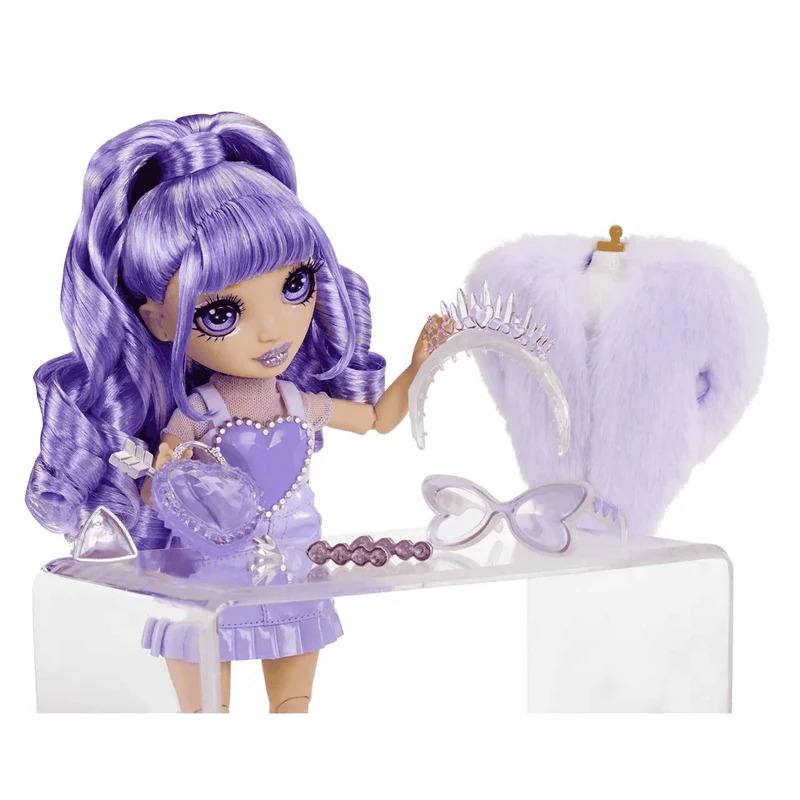 Rainbow High Creative Crystals Fashion Doll Violet Willow