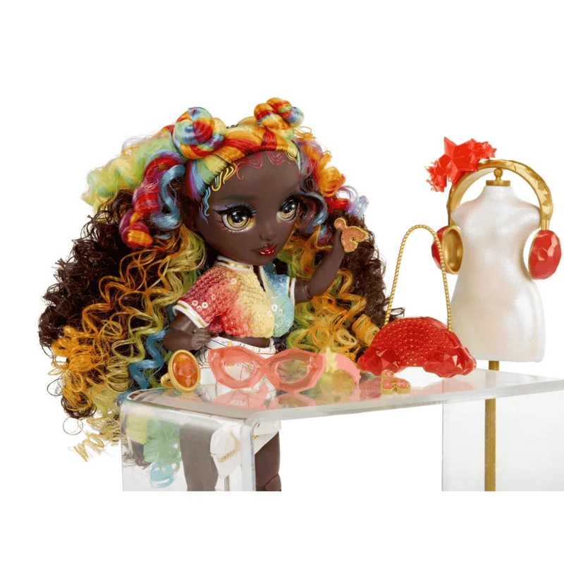 Rainbow High Creative Crystals Fashion Doll – Iris Bow