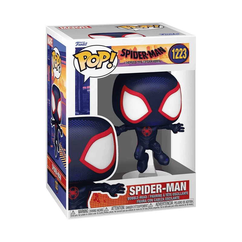 Funko Pop! SpiderMan Miles Morales A Través De La Araña Verse