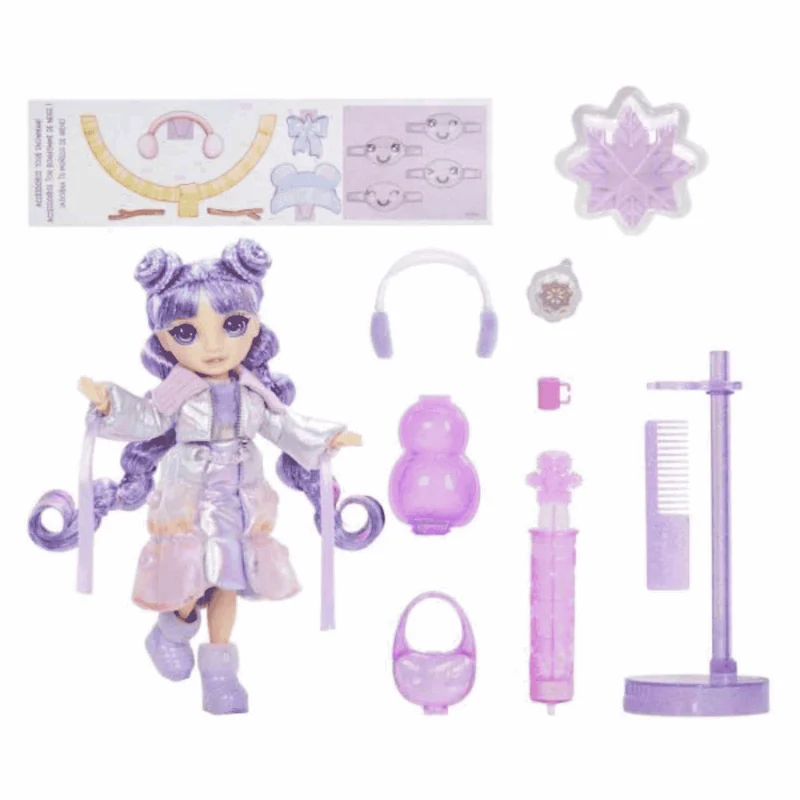 Rainbow High Muñeca Winter Wonderland - Violet
