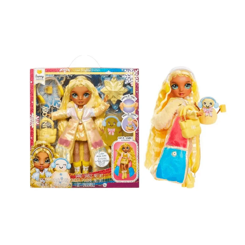 Rainbow High Muñeca Winter Wonderland - Sunny