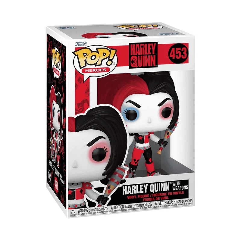 Funko POP Heroes DC Harley con Weapons 453