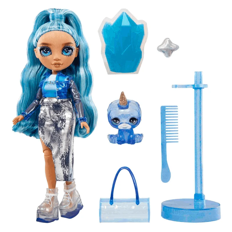 Muñeca Rainbow World Skyler Blue